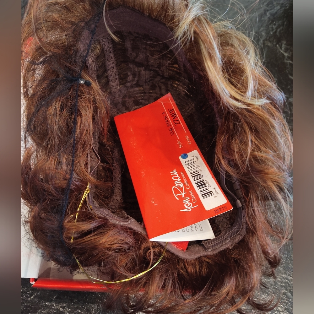 Jon Renau 5341 Bianca Wig 27mbf Strawberry Blonde Auburn Short Synthetic New - Picture 4 of 8